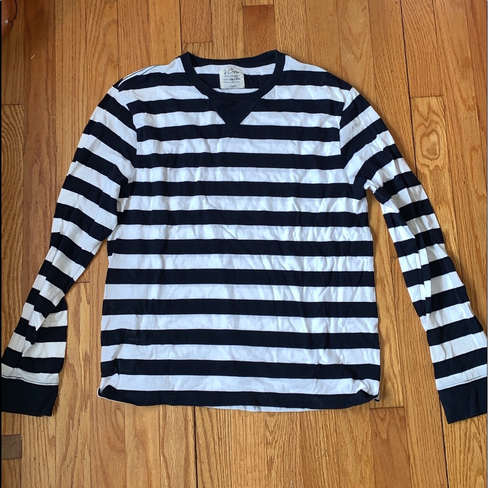 NEVER BEEN WORN J.Crew striped long-sleeve